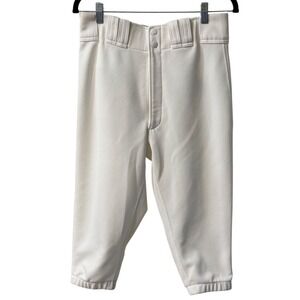 Mizuno Men's Performance Short Baseball Pant White Size M‎